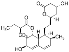 Pravastatin Lactone-d3 - Chemical structure and product image