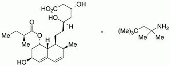 Pravastatin 1,1,3,3-Tetramethylbutylamine - Chemical structure and product image