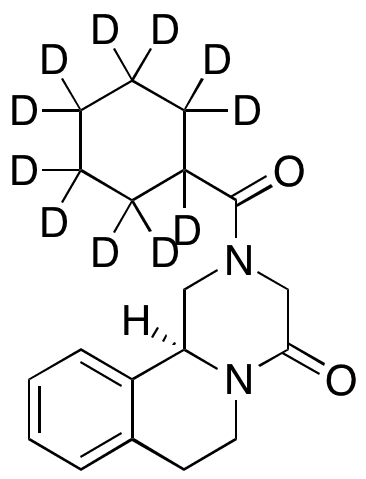 (S)-Praziquantel-d11 - Chemical structure and product image