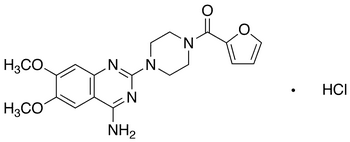 Prazosin Hydrochloride - Chemical structure and product image