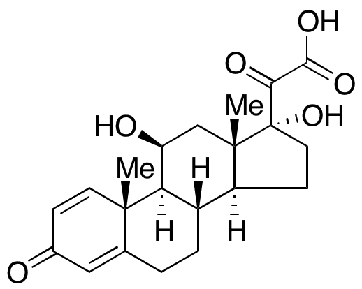 Prednisolone-21-carboxylic Acid - Chemical structure and product image