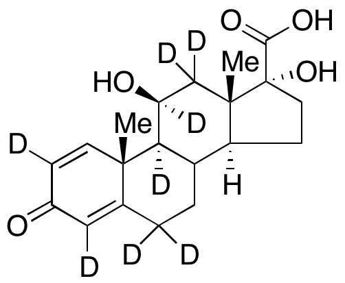 Prednienic Acid-d8 - Chemical structure and product image