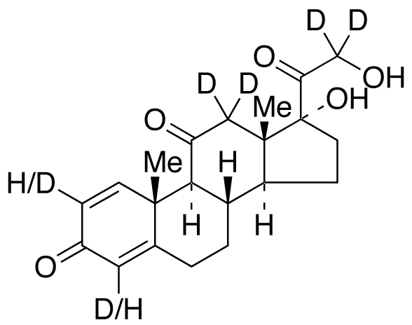Prednisone-d4 (Major) - Chemical structure and product image