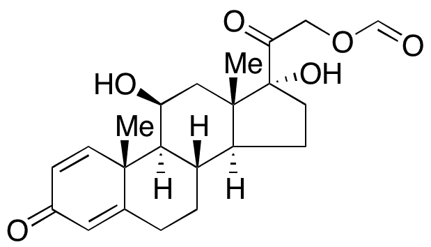 Prednisolone 21-Formate - Chemical structure and product image