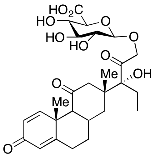 Prednisone Glucuronide - Chemical structure and product image