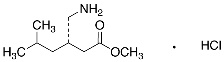 (S)-Pregabalin Methyl Ester - Chemical structure and product image