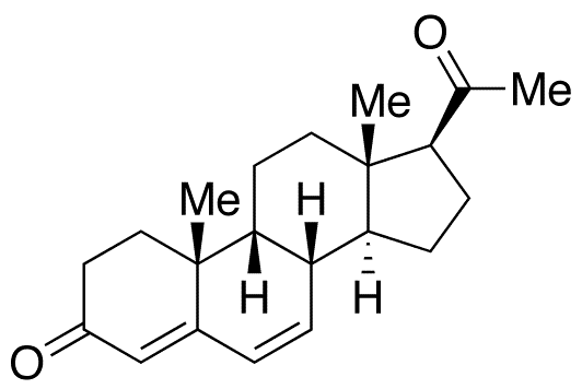9beta-Pregna-4,6-diene-3,20-dione - Chemical structure and product image