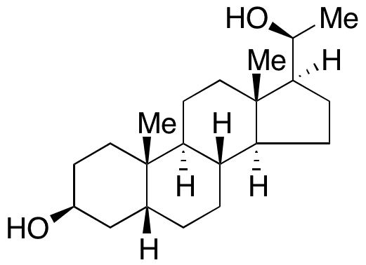 5beta-Pregnane-3beta,20(S)-diol - Chemical structure and product image
