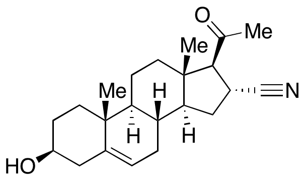 Pregnenolone Carbonitrile - Chemical structure and product image