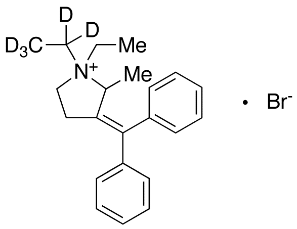 Prifinium Bromide-d5 - Chemical structure and product image