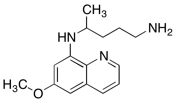 Primaquine - Chemical structure and product image