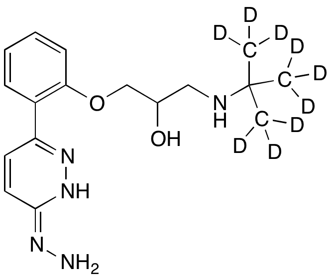 Prizidilol-d9 - Chemical structure and product image