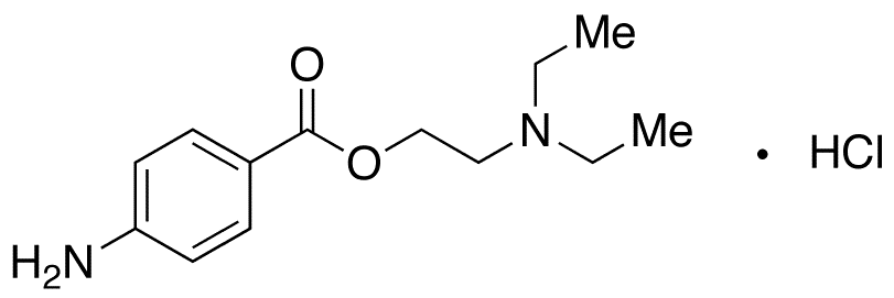 Procaine Hydrochloride - Chemical structure and product image