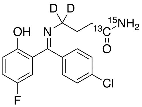 Progabide-13C,15N,d2  - Chemical structure and product image