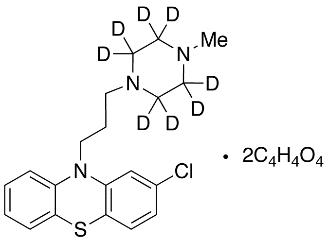 Prochlorperazine-d8 Dimaleate - Chemical structure and product image