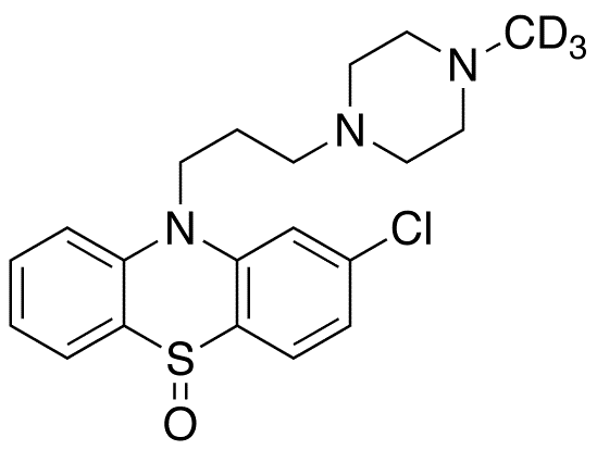 Prochlorperazine Sulfoxide-d3 - Chemical structure and product image