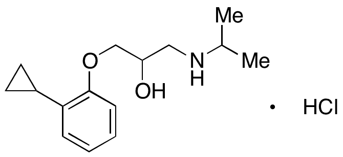 (Â±)-Procinolol Hydrochloride - Chemical structure and product image