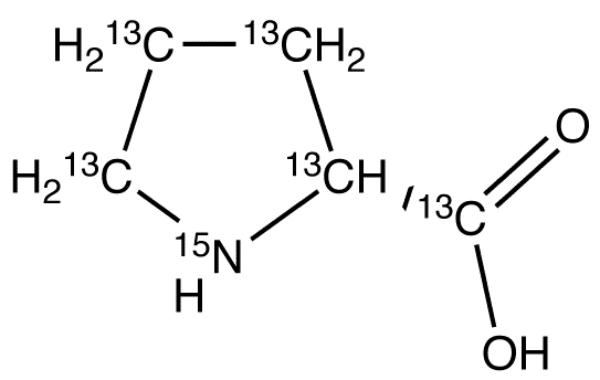 D-Proline-13C5,15N - Chemical structure and product image