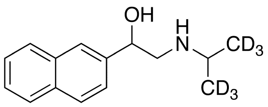 (+/-)-Pronethalol-d6 - Chemical structure and product image