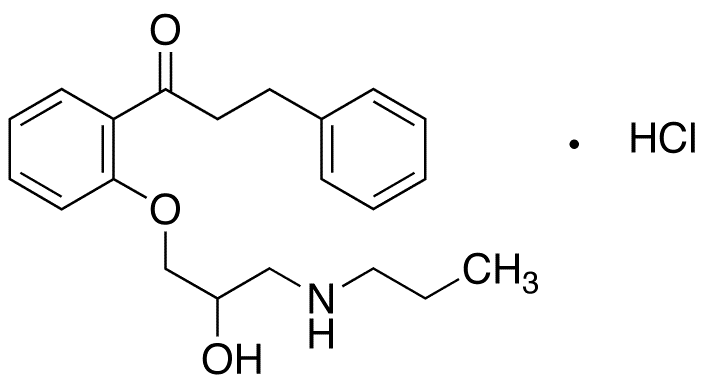 Propafenone Hydrochloride - Chemical structure and product image