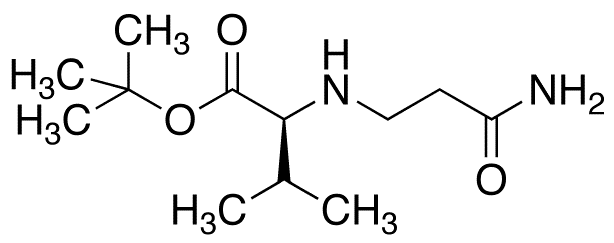 N-(3-Propanamido)-L-valine tert-Butyl Ester - Chemical structure and product image
