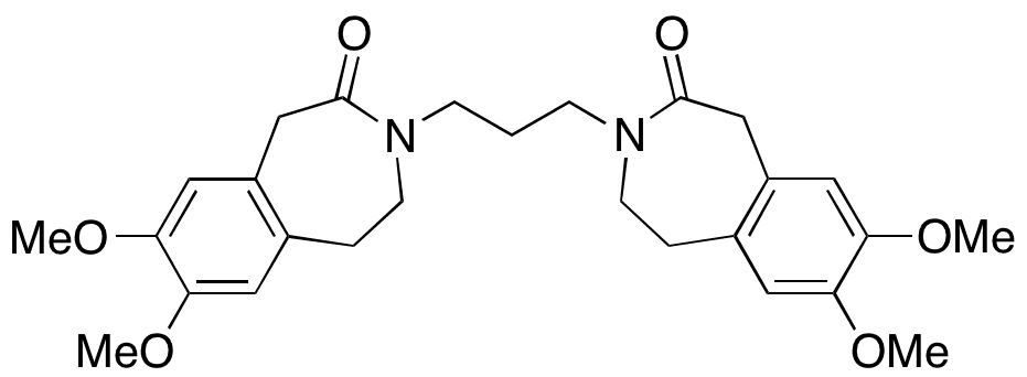 3,3-(Propane-1,3-diyl)bis(7,8-dimethoxy-4,5-dihydro-1H-benzo[d]azepin-2(3H)-one) - Chemical structure and product image