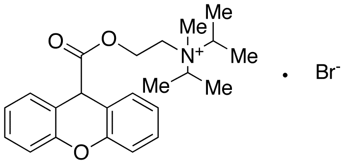 Propantheline Bromide - Chemical structure and product image