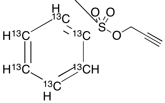 Propargyl Benzenesulfonate-13C6 - Chemical structure and product image