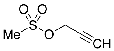Propargyl Methanesulfonate Ester, 95% - Chemical structure and product image