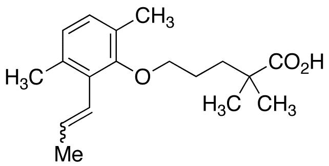 6-Propene-1-yl Gemfibrozil - Chemical structure and product image