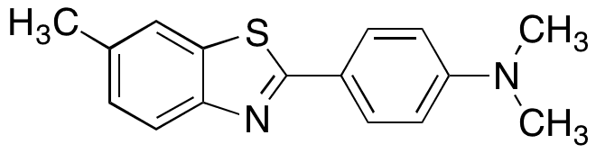 2-(4-(dimethylamino)phenyl)-6-methyl-benzothiazole - Chemical structure and product image