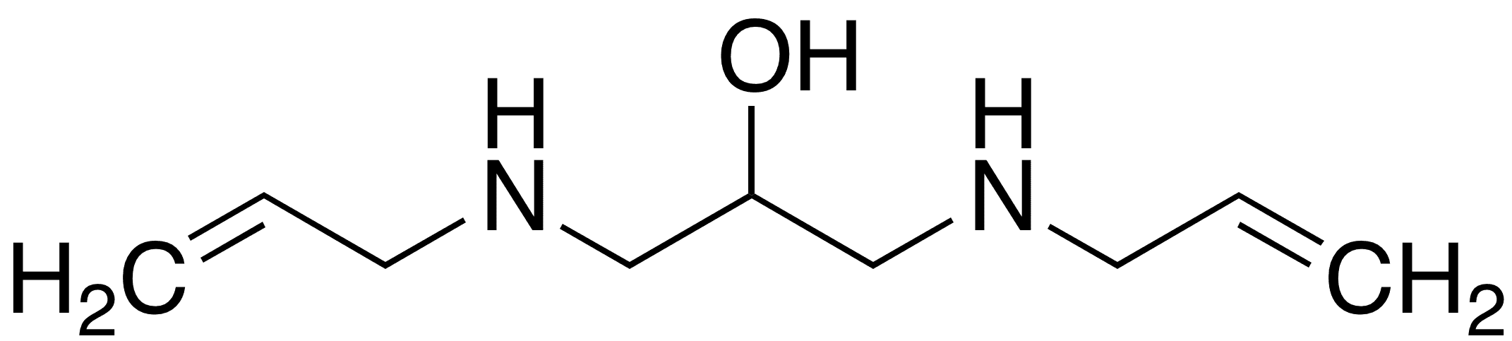 1,3-Bis(2-propen-1-ylamino)-2-propanol - Chemical structure and product image