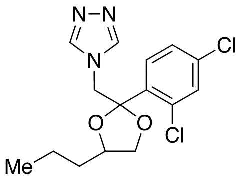 Propiconazole-4H-1,2,4-triazole(Mixture of Diastereomers) - Chemical structure and product image
