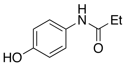 4-Propionamidophenol (Acetaminophen Impurity B) - Chemical structure and product image