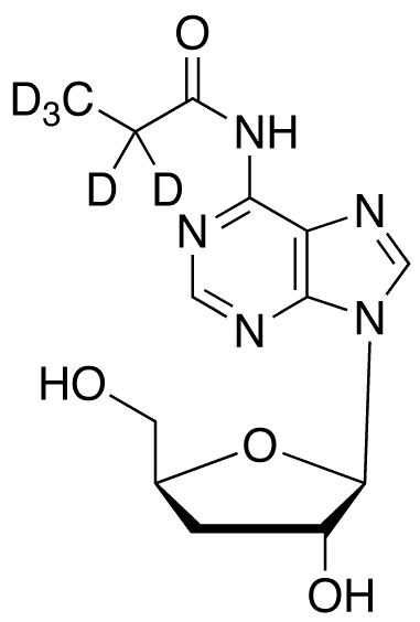 N6-Propionyl Cordycepin-d5 - Chemical structure and product image