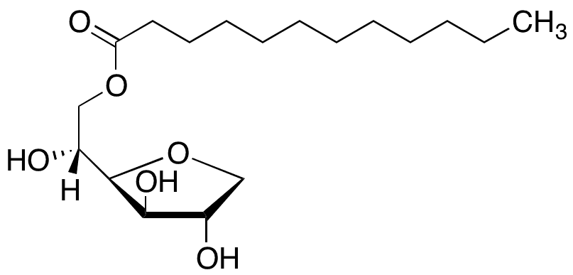Sorbitan Monolaurate - Chemical structure and product image