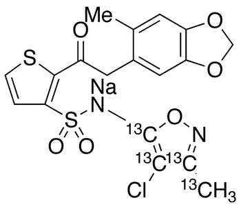 ent-Rosuvastatin Sodium Salt - Chemical structure and product image