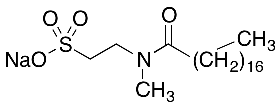 alpha-D-Glucopyranoside-beta-D-fructofuranosyl Octadecanoate - Chemical structure and product image