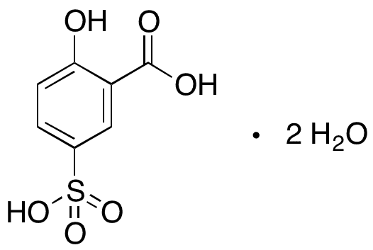5-Sulfosalicylic Acid Dihydrate - Chemical structure and product image