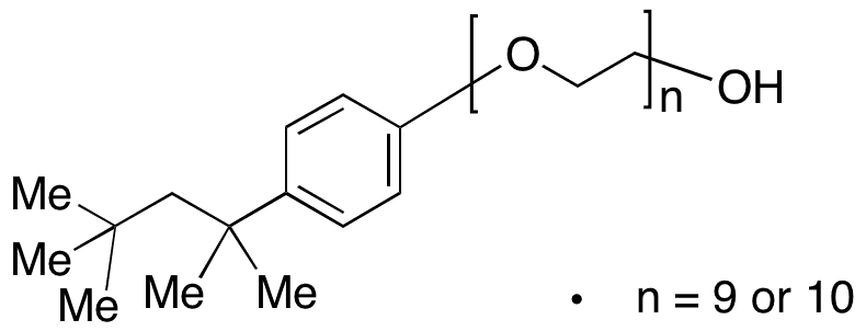 Triethylene glycol monooctyl ether - Chemical structure and product image