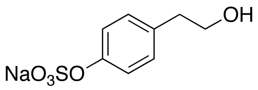 4-Hydroxy-benzenepropanoic Acid 2,5-Dioxo-3-sulfo-1-pyrrolidinyl Ester Sodium Salt - Chemical structure and product image