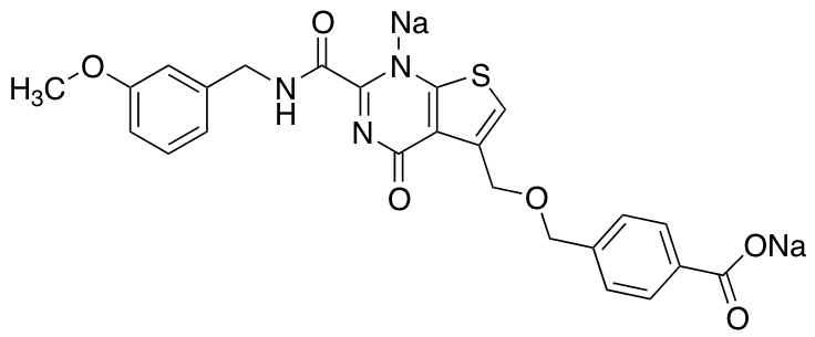 6-Hydroxy-4-tert-butyldimethylsylyl Raloxifene-d4 - Chemical structure and product image