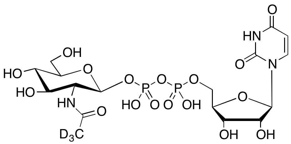 alpha-D-Glucosamine 1-Phosphate - Chemical structure and product image