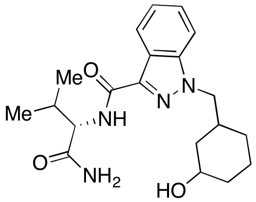 AB-CHMINACA Metabolite M1A - Chemical structure and product image