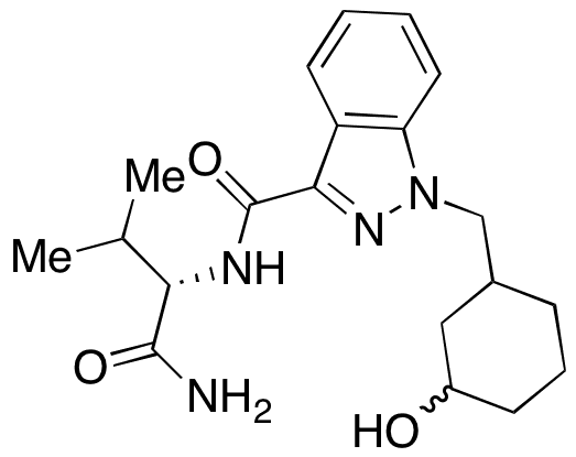 AB-CHMINACA Metabolite M1B - Chemical structure and product image