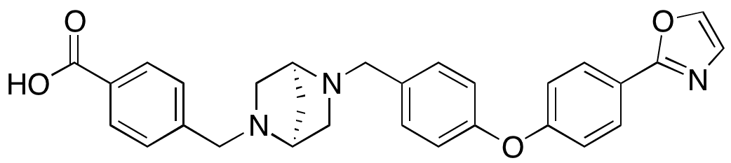 Acebilustat - Chemical structure and product image