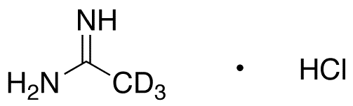 Acetamidine-d3 Hydrochloride - Chemical structure and product image