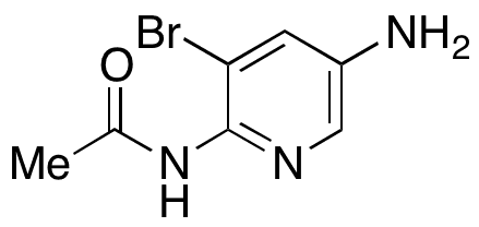 2-Acetamido-5-amino-3-bromopyridine - Chemical structure and product image