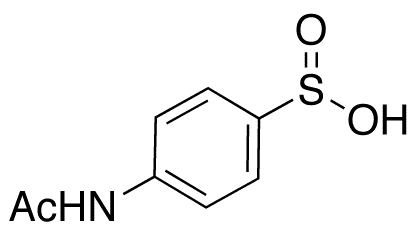 4-Acetamidobenzenesulfinic Acid - Chemical structure and product image