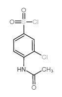 4-Acetamido-3-chlorobenzenesulfonyl chloride - Chemical structure and product image